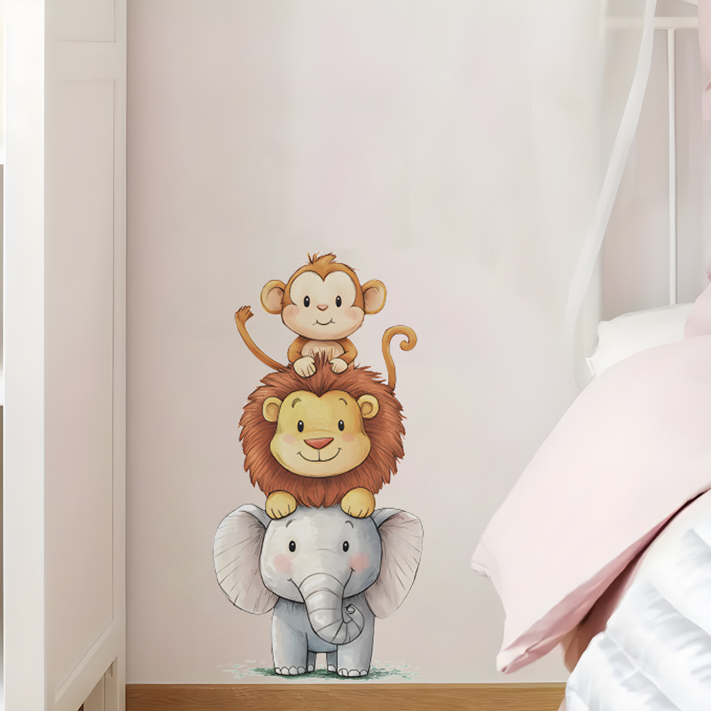 Baby Nursery Products - Cute Forest Animals Wall Stickers for