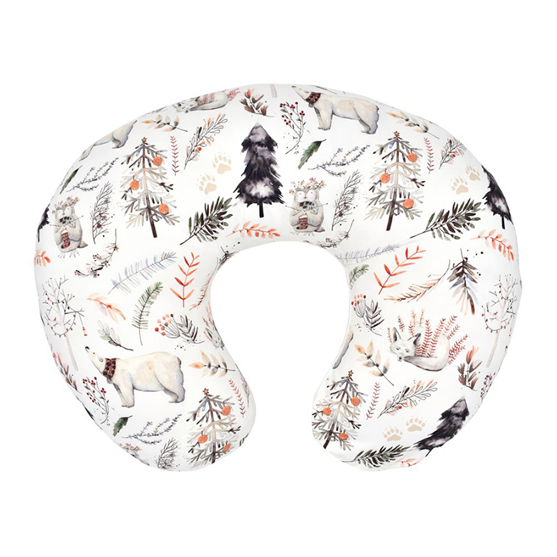 Baby Nursery Pillow - Baby Nursing Pillow Cover Newborn Removable