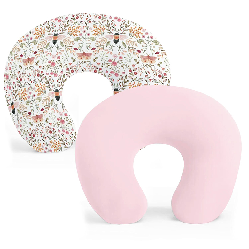 Baby Nursery Pillow - 2PCS Baby Nursing Pillow Cover Printing