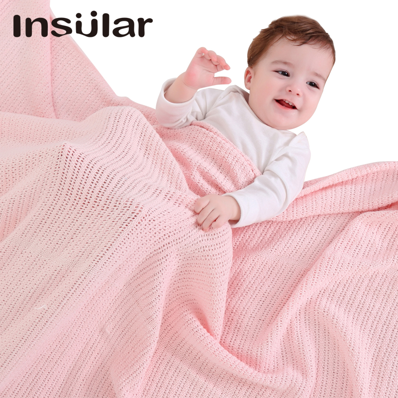 Baby Nursery Quilts - INSULAR Baby Cotton Blankets Newborn Swaddle