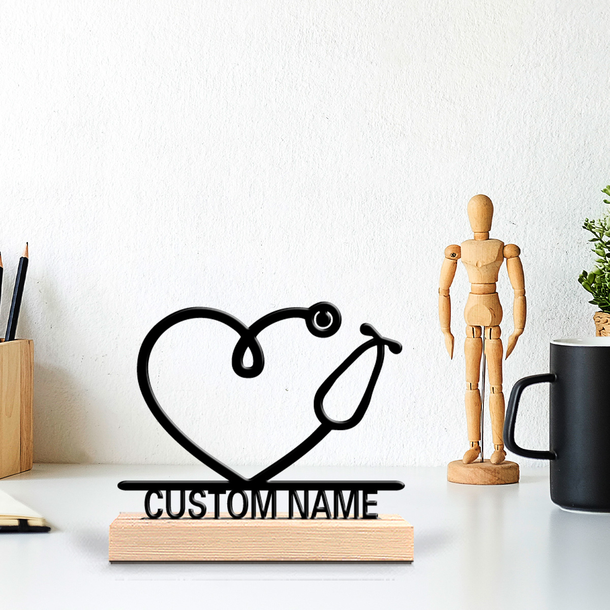 Baby Nursery Decorations - 1pc Beauty Personalized Custom Compassion Metal