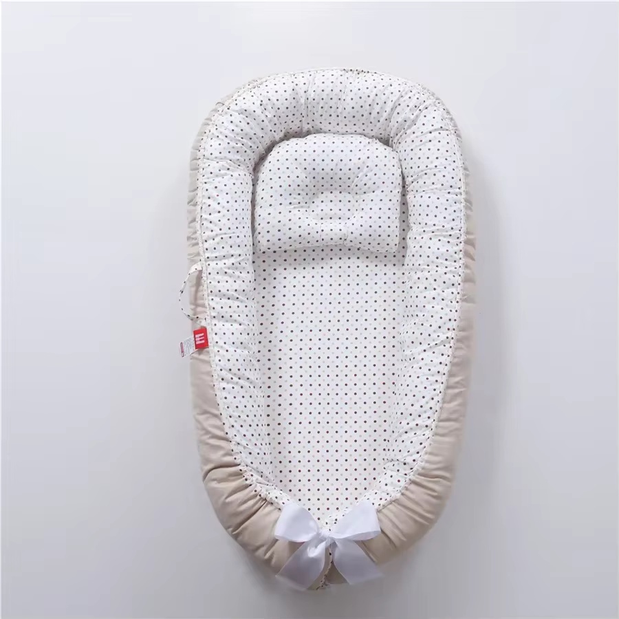 Baby Nursery Co - Infant Newborn Baby Lounger Portable Baby