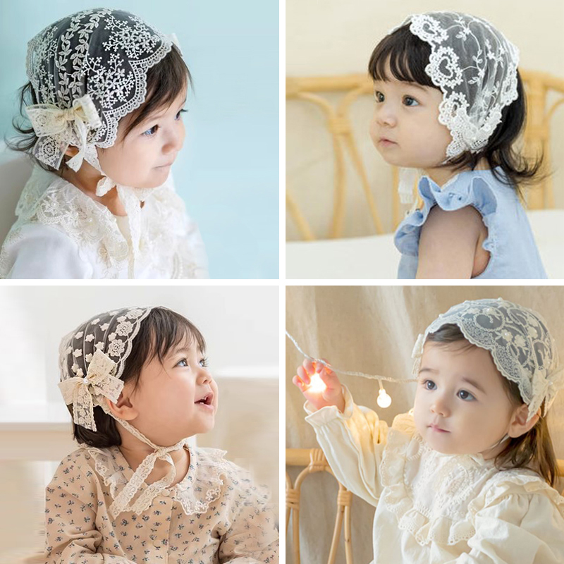 Baby Nursery Embroidery - Lace Embroidery Baby Girl Headbands Summer