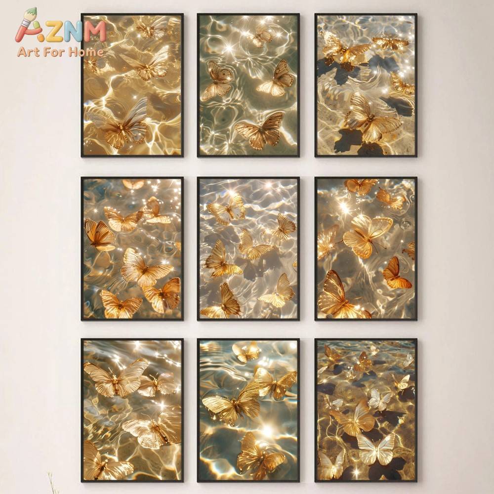 Baby Nursery Art - AZNM Cute Cartoon Animal Canvas Wall