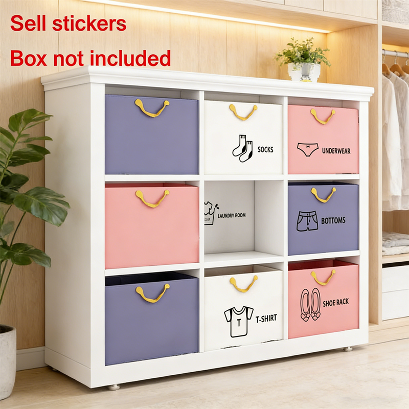Baby Nursery Organizer - Kids' Room Organizer Stickers Baby Boy