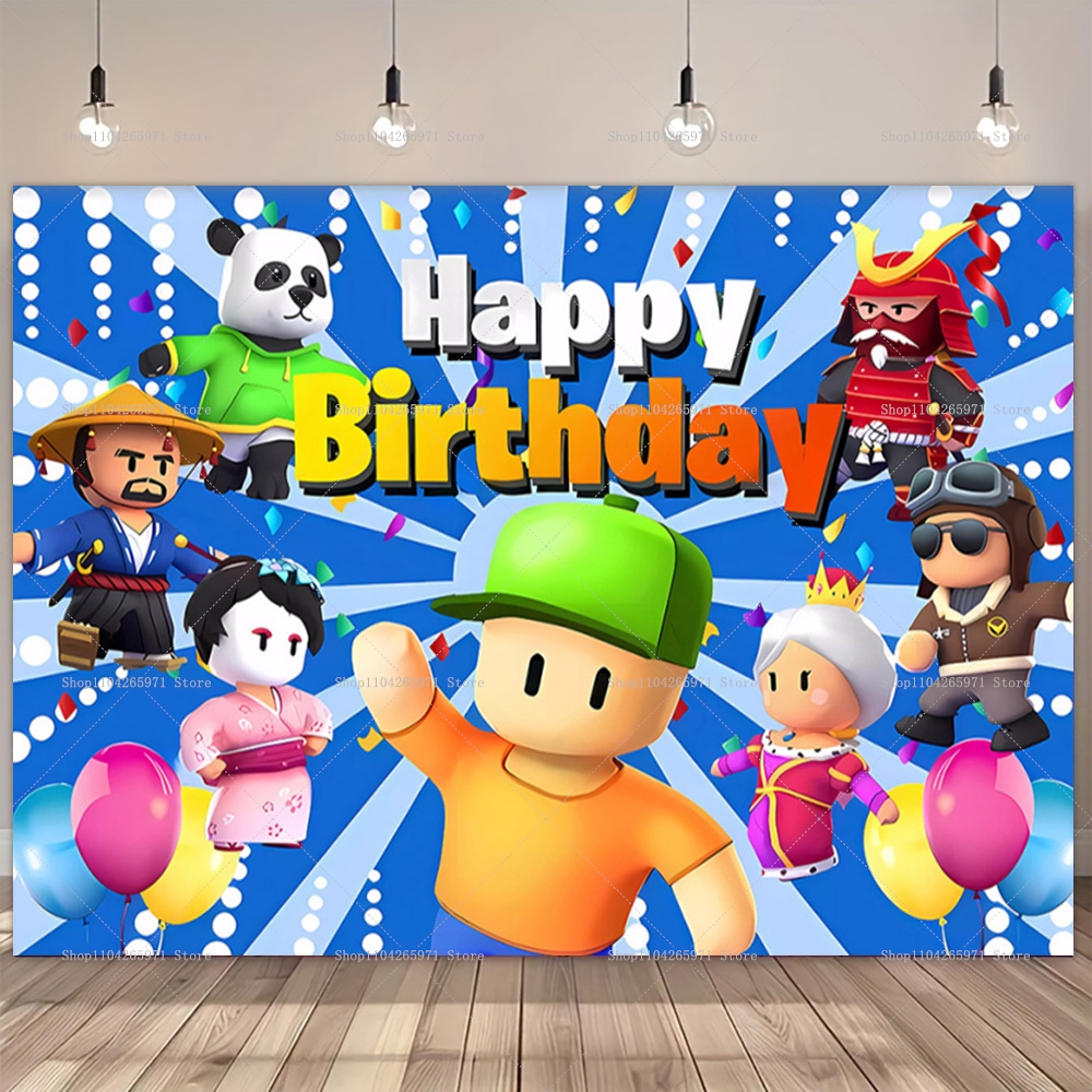 Baby Food Processor - Stumble Guys Theme Birthday Party Cartoon