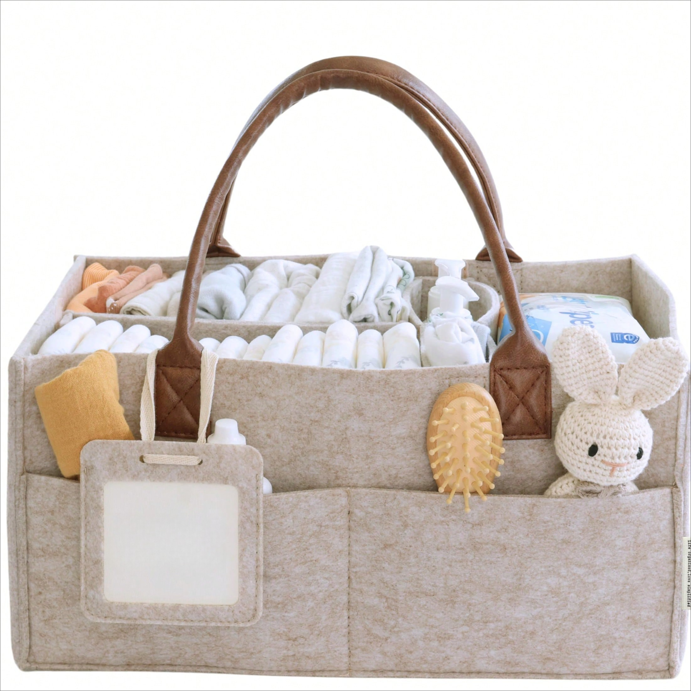 Baby Nursery Must Haves - Nursery Storage Basket For Newborn Essentials,