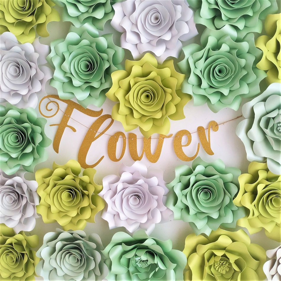 Baby Nursery Videos - 2018 DIY Paper Flowers 15CM Paper