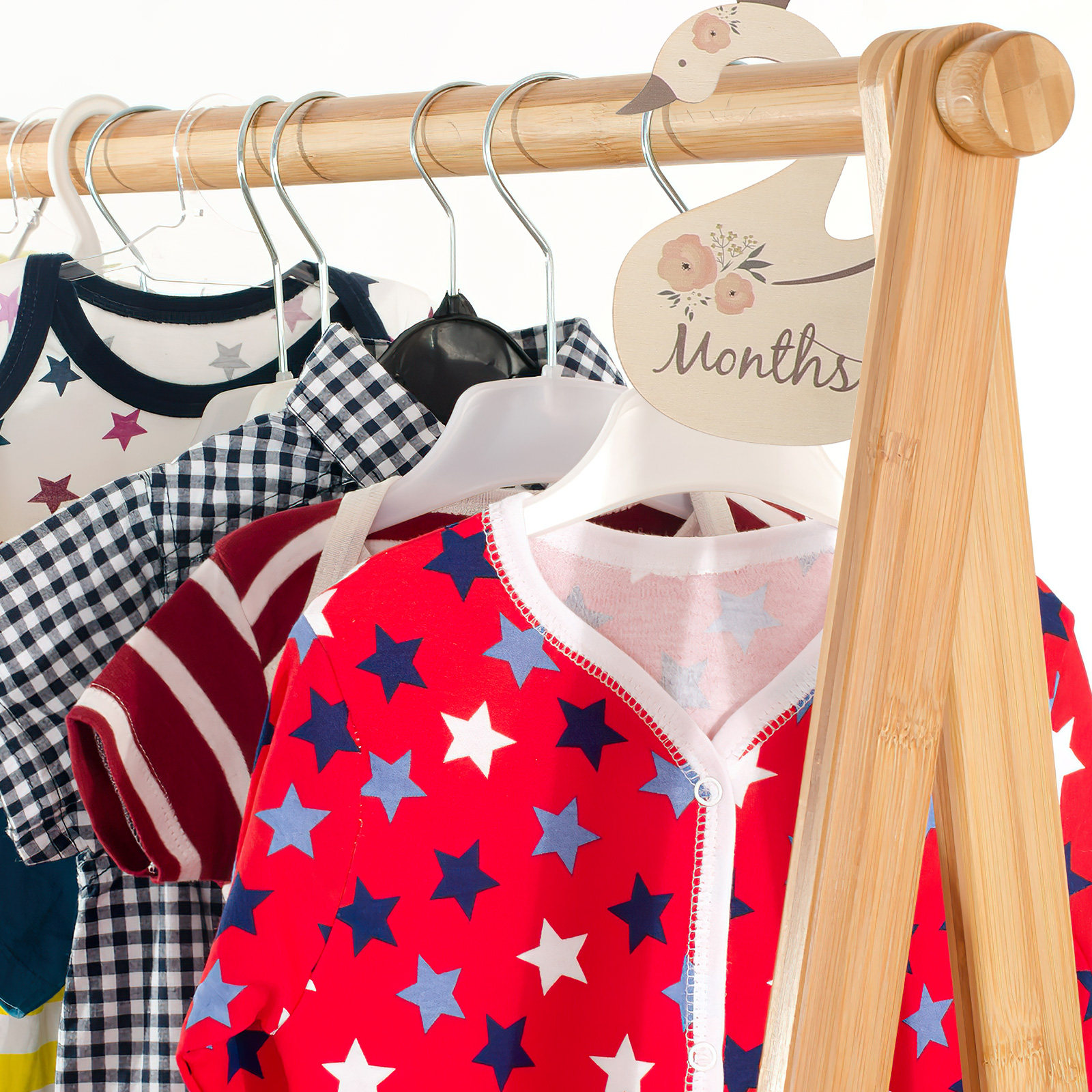 7Pcs Swan Baby Clothes Size Di - Baby Nursery Organizer ulasan dan harga