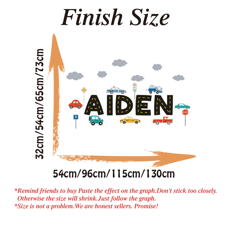 Custom Name Construction Vehic - Baby Nursery Products ulasan dan harga