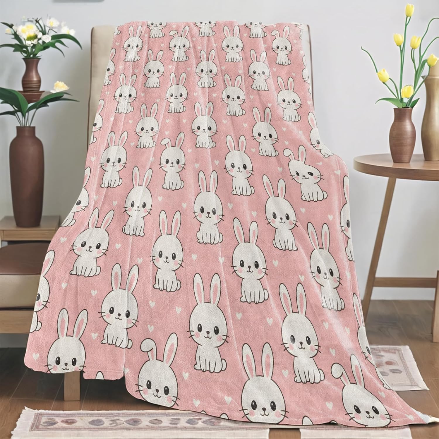 Cute Cartoon Bunny Rabbit Prin - Baby Nursery Hospital ulasan dan harga