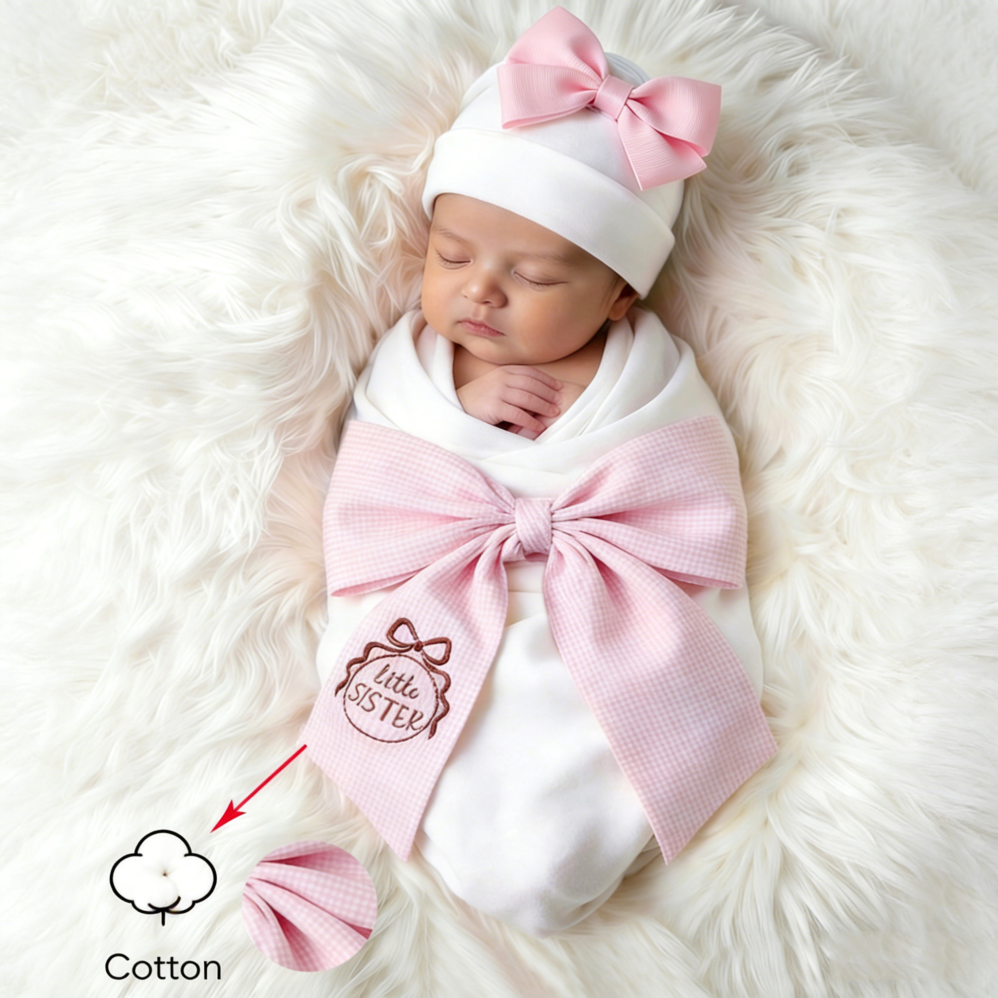 Ylsteed Soft Cotton Newborn Ba - Baby Nursery Embroidery ulasan dan harga