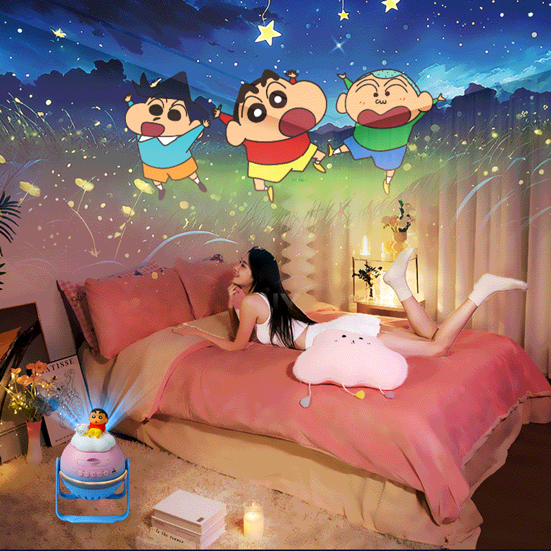 Crayon Shin-Chan Star Projecto - Night Light Projector Stars ulasan dan harga