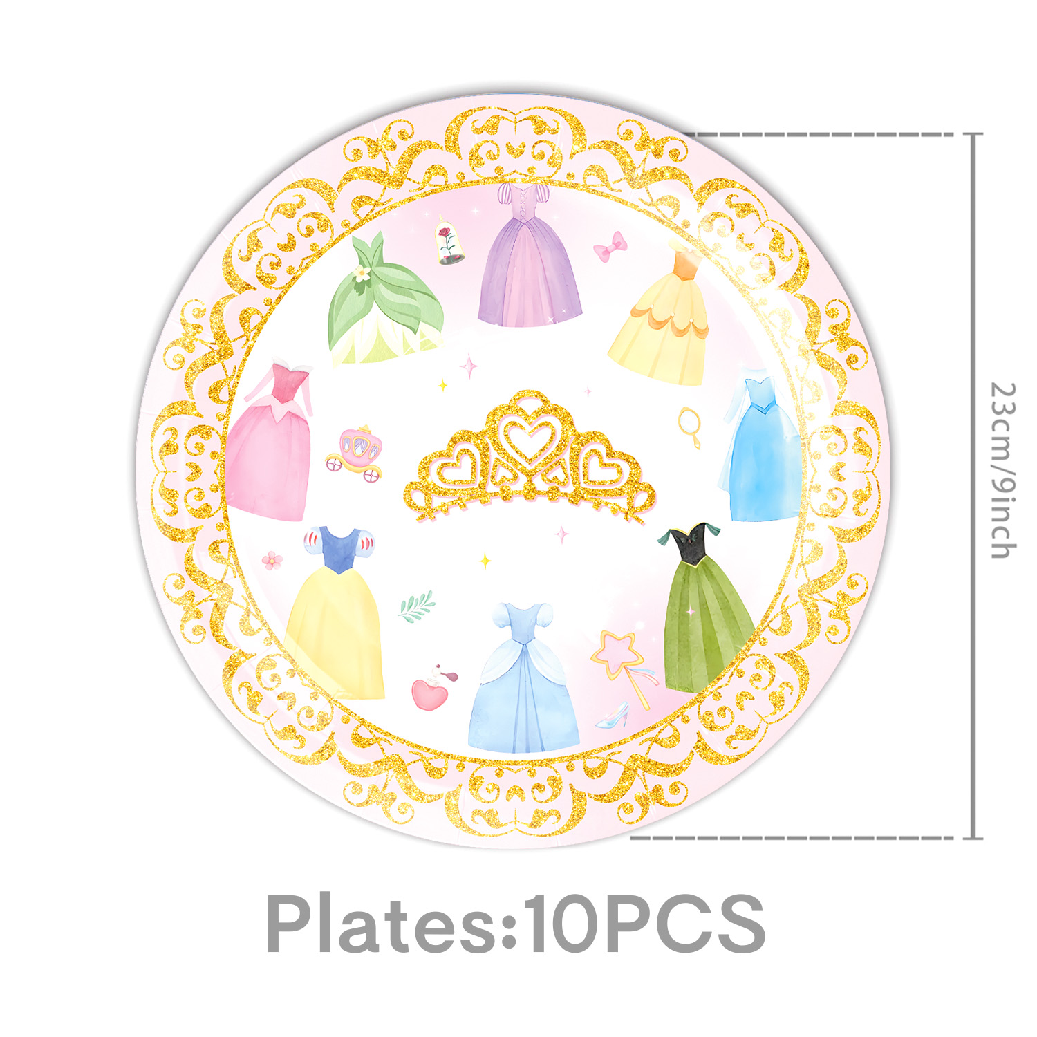 Princess Dress Girls Birthday  - Baby Nursery Decor Girl ulasan dan harga