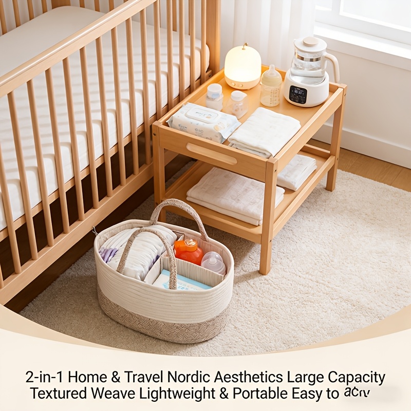Foldable Diaper Caddy Organize - Baby Nursery Must Haves ulasan dan harga