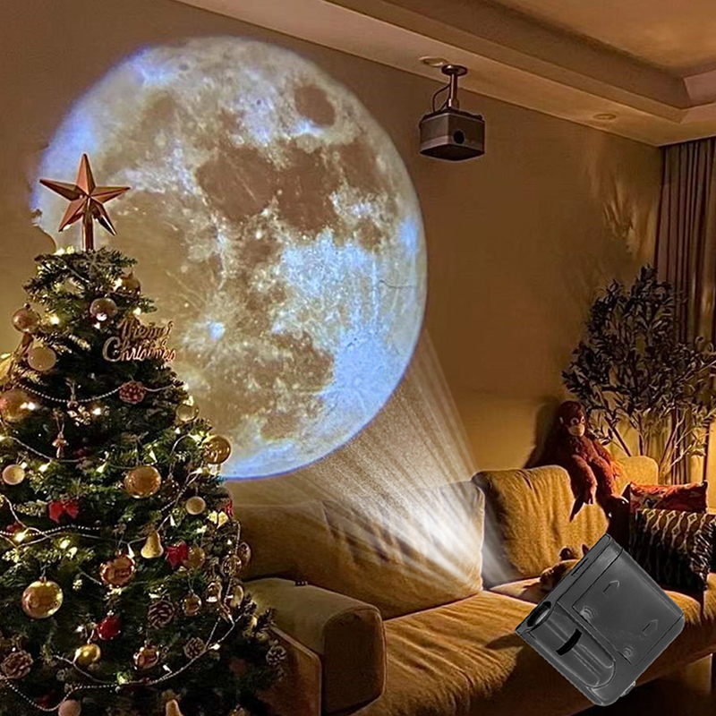 Aurora Moon Galaxy Projection  - Night Light Projector Stars ulasan dan harga