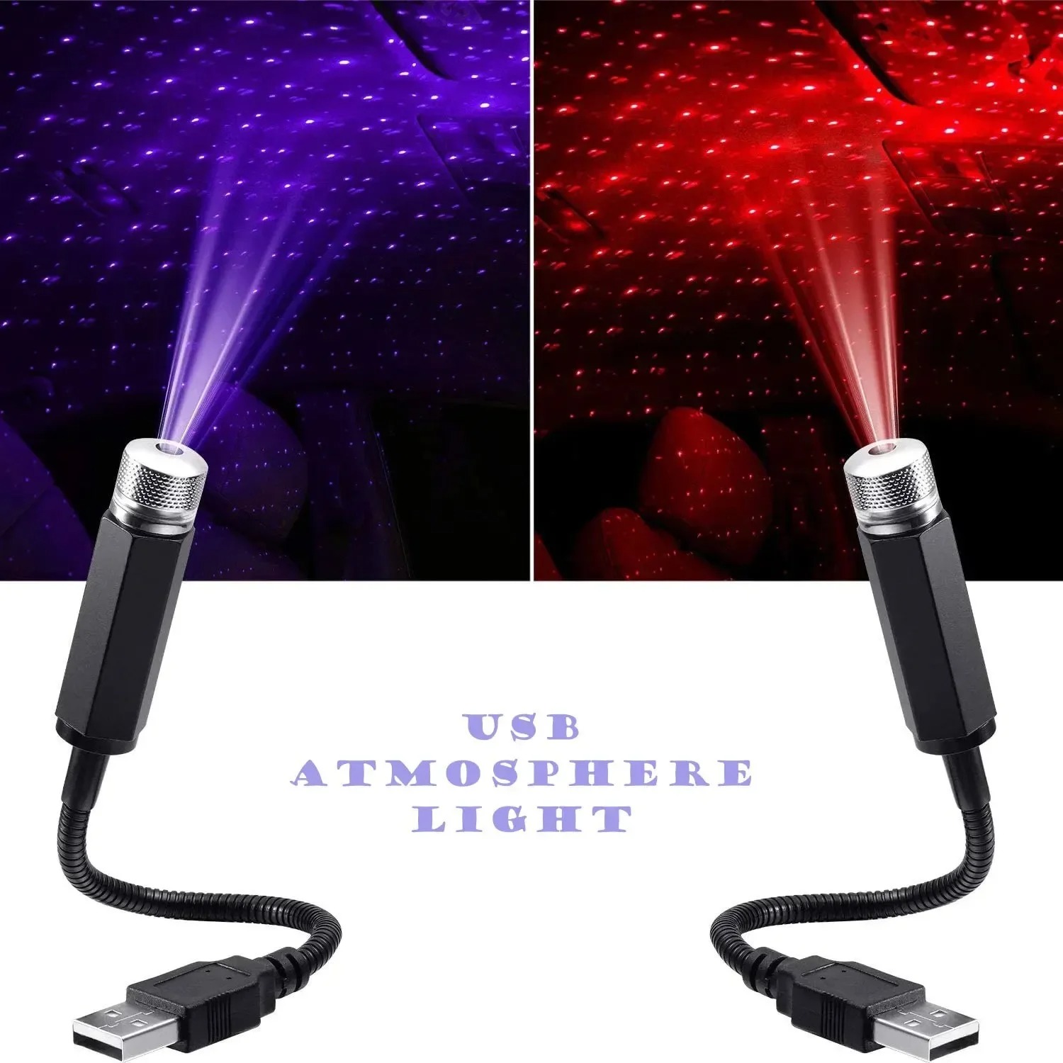USB Car Star Projector Night L - Night Light Projector Stars ulasan dan harga