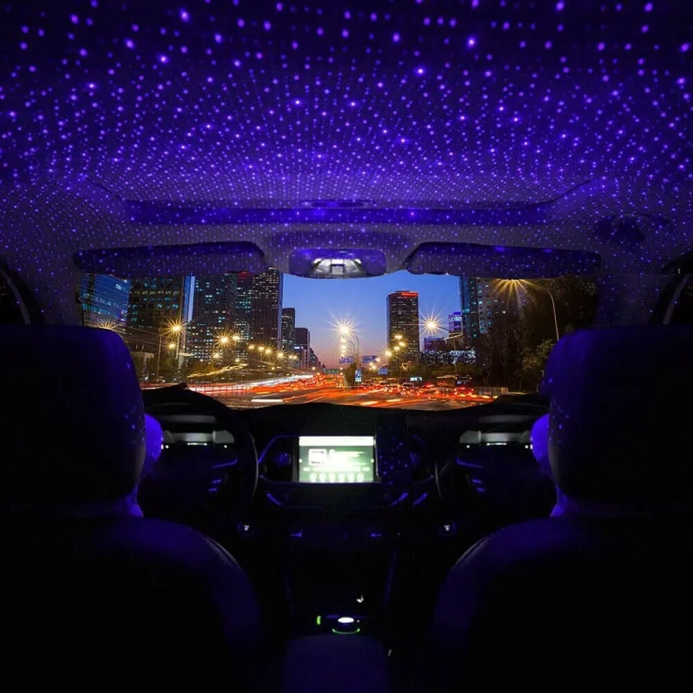 USB Car Star Projector Night L - Night Light Projector Stars ulasan dan harga