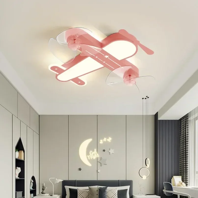 2025 Modern Airplane Led Ceili - Baby Nursery Light Fixture ulasan dan harga