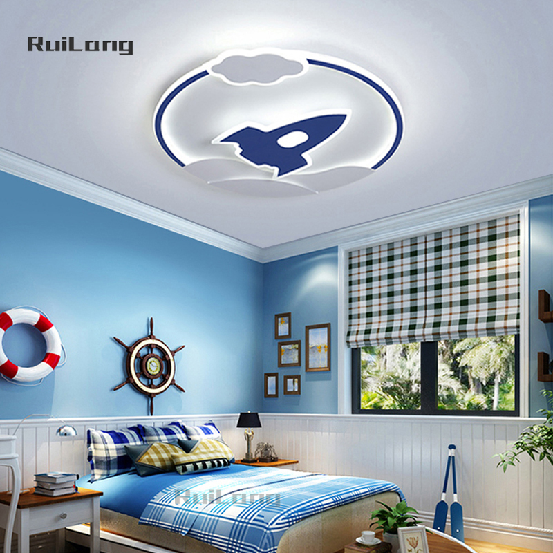 Cartoon Rocket Ceiling Lamp fo - Baby Nursery Light Fixture ulasan dan harga