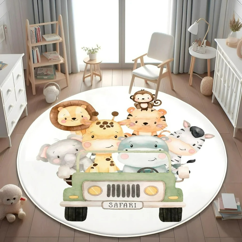 Wild Safari Animal Floor Mat G - Baby Nursery Mat ulasan dan harga