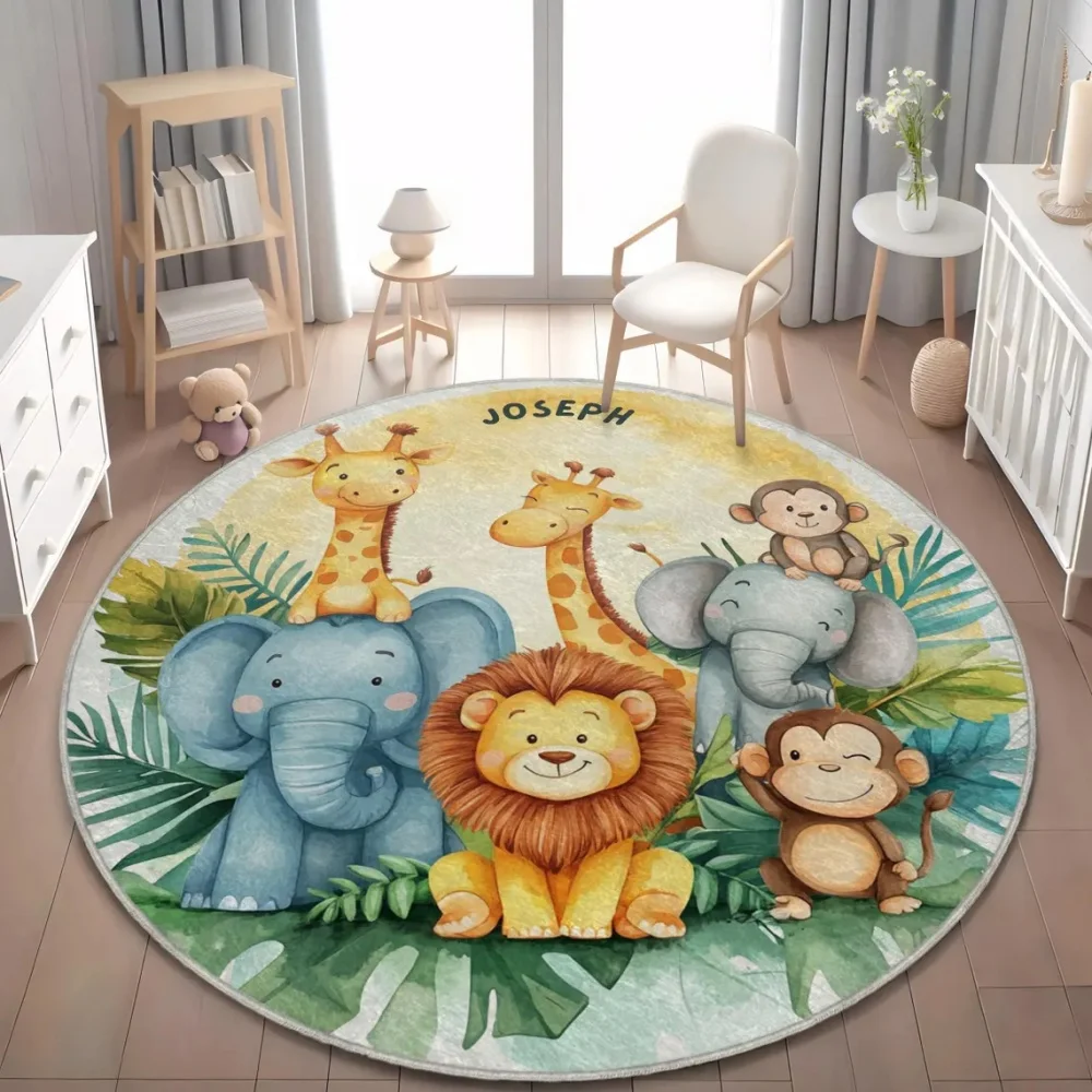 Wild Safari Animal Floor Mat G - Baby Nursery Mat ulasan dan harga