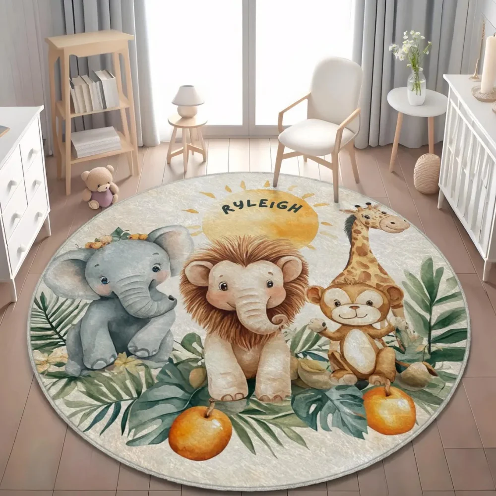 Wild Safari Animal Floor Mat G - Baby Nursery Mat ulasan dan harga