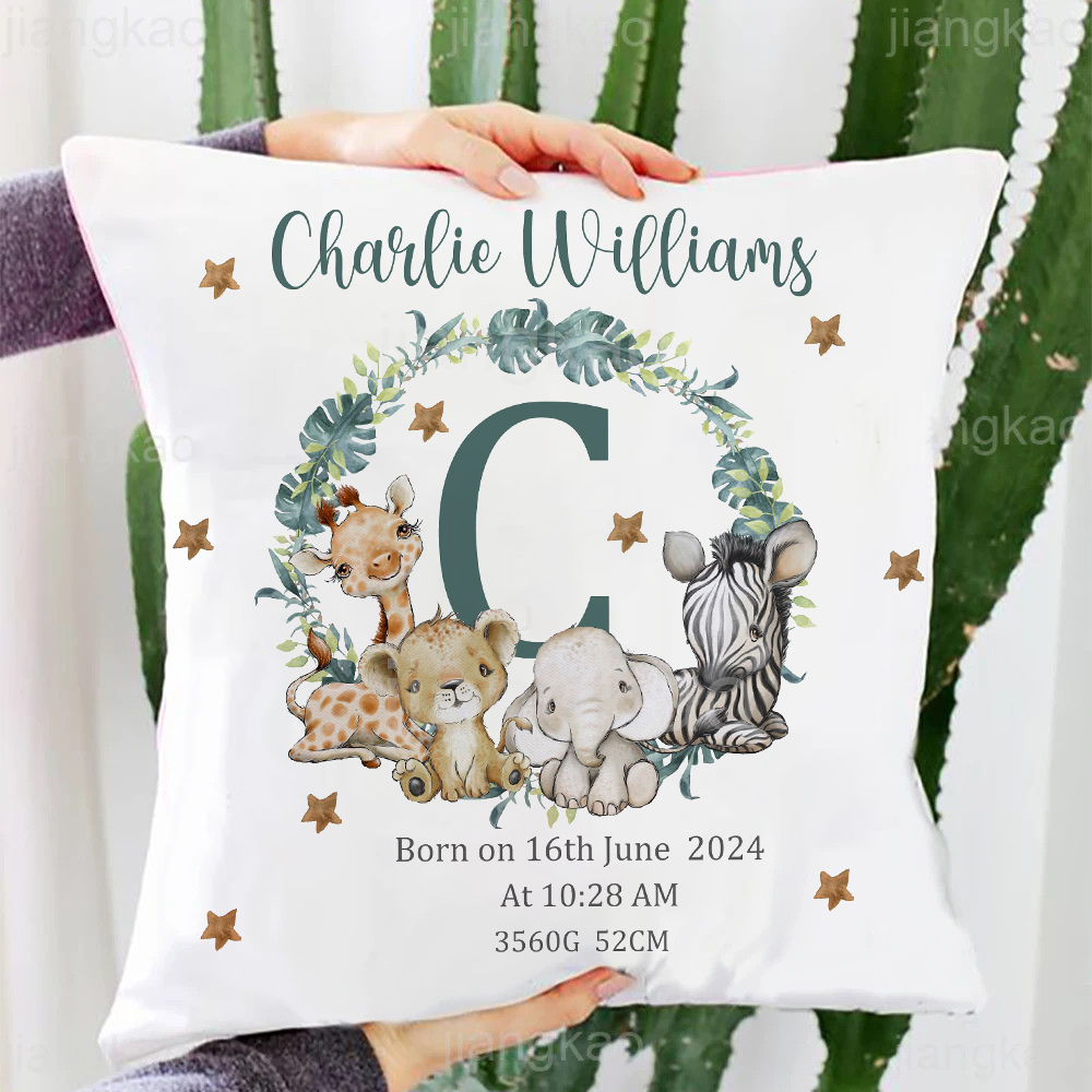 Personalized Safari Animal wit - Baby Nursery Hospital ulasan dan harga