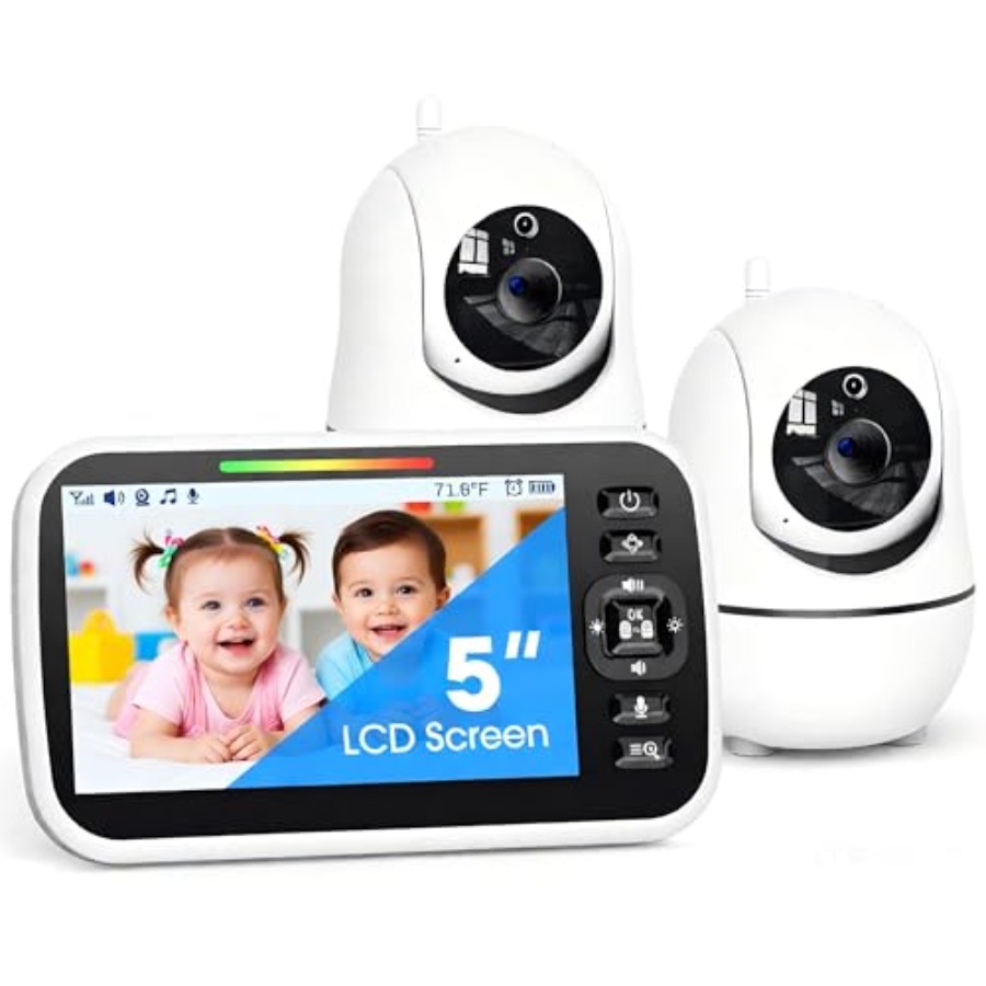 GoodBaby 2-Camera Baby Monitor - Baby Nursery Videos ulasan dan harga