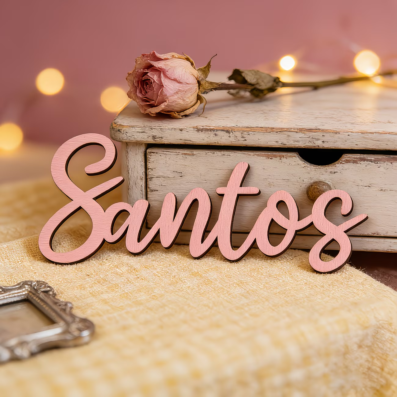 1pc personalized custom wooden - Baby Nursery Decor Girl ulasan dan harga