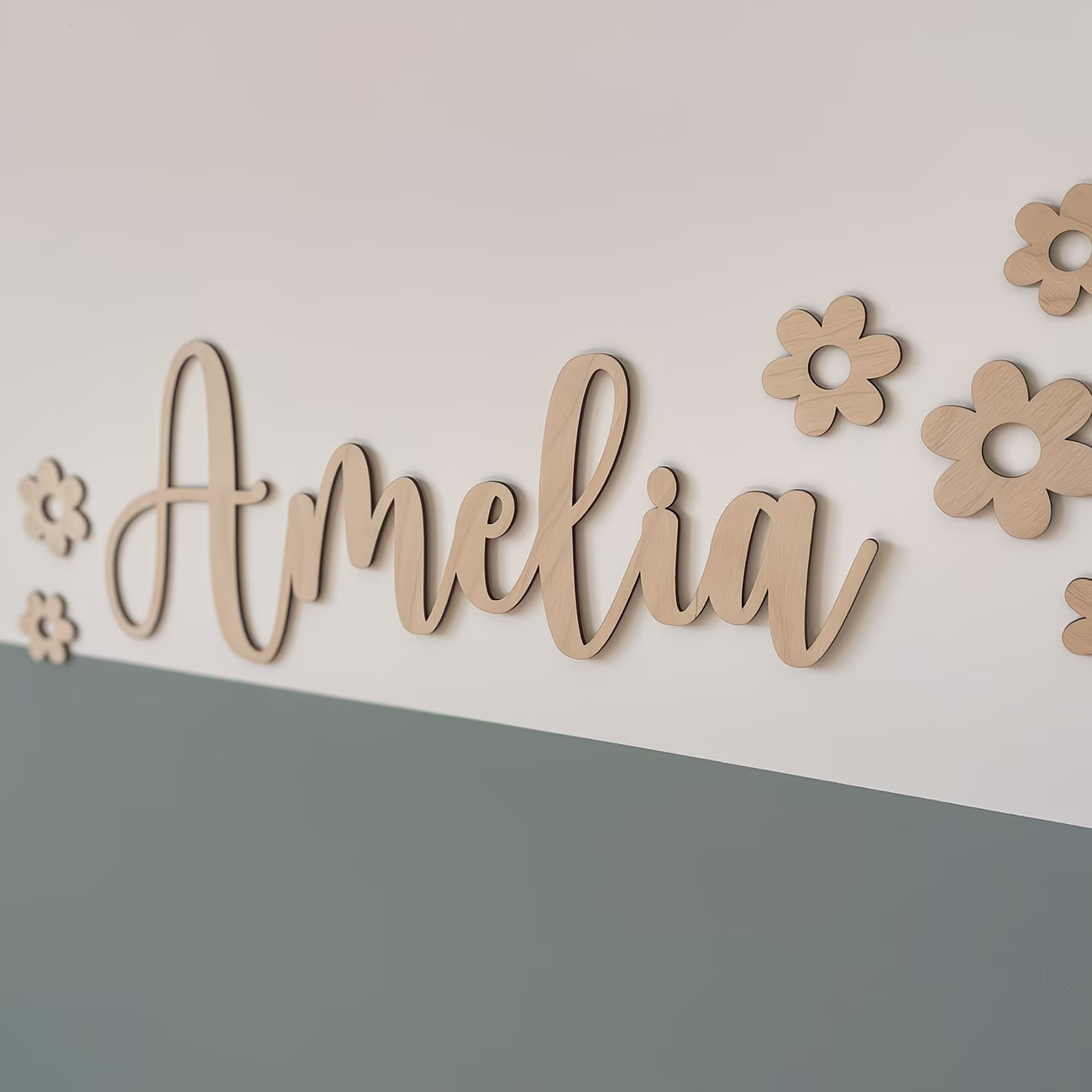 1pc personalized custom wooden - Baby Nursery Decor Girl ulasan dan harga