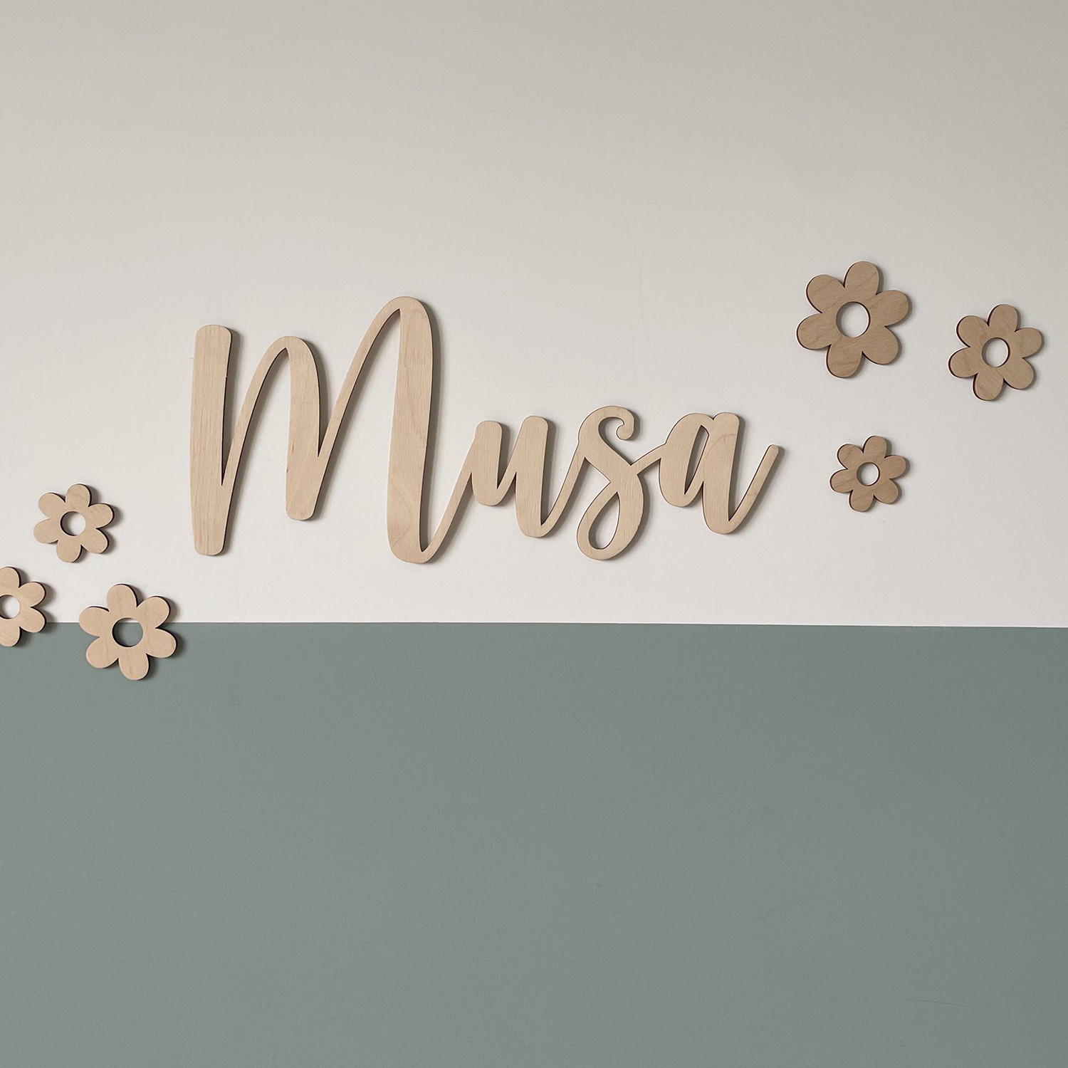 1pc personalized custom wooden - Baby Nursery Decor Girl ulasan dan harga