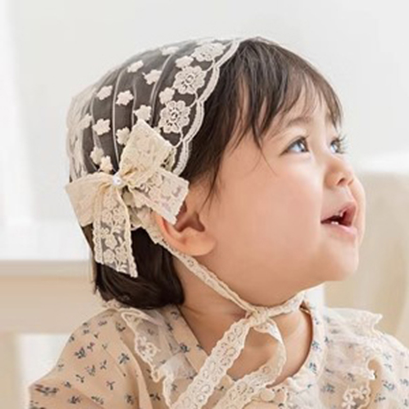 Lace Embroidery Baby Girl Head - Baby Nursery Embroidery ulasan dan harga