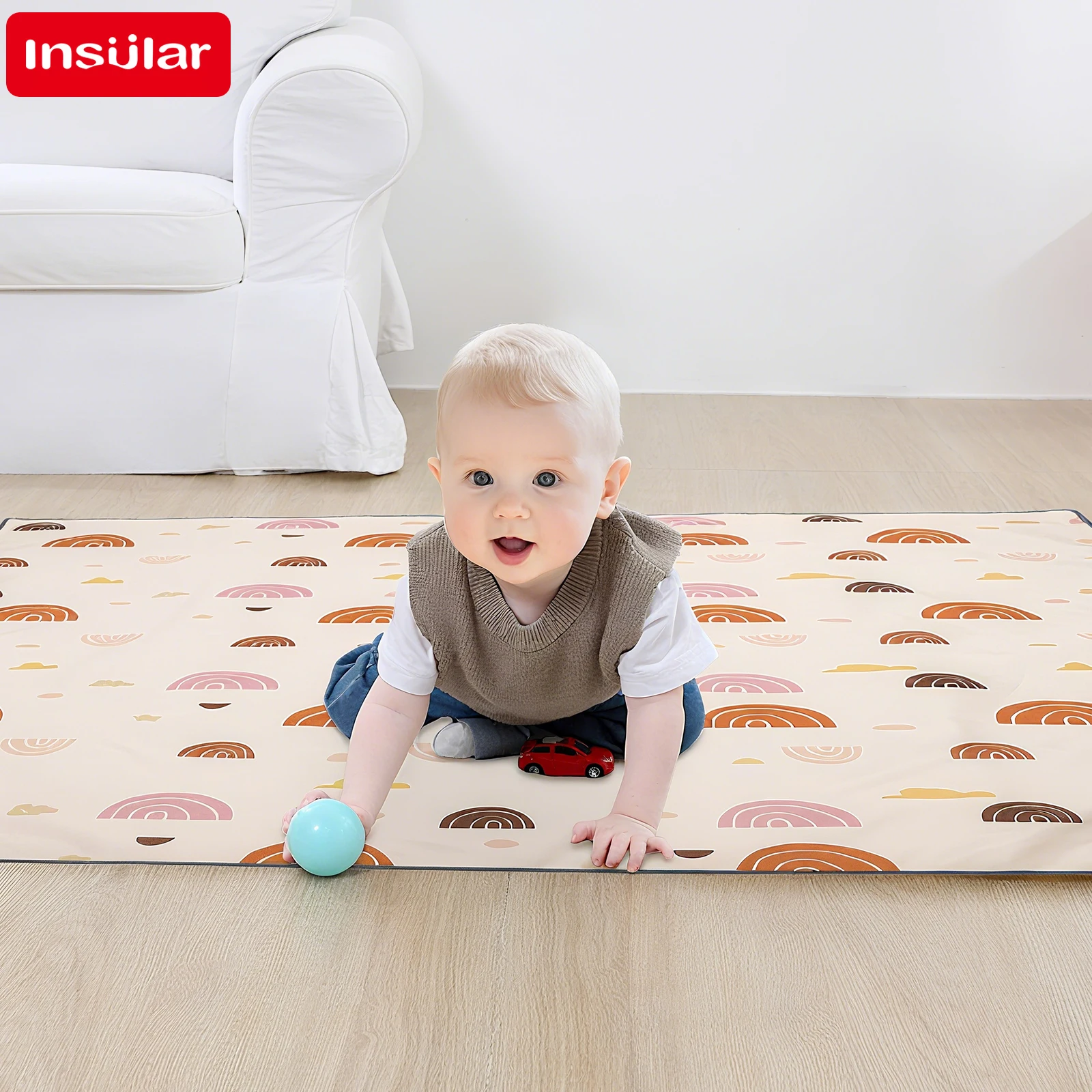 INSULAR Kids Educational Mattr - Baby Nursery Mat ulasan dan harga