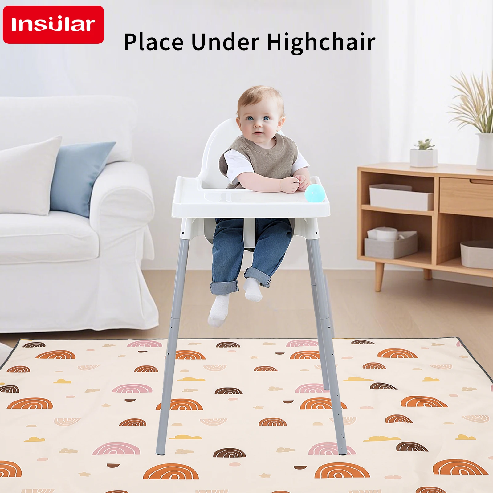 INSULAR Kids Educational Mattr - Baby Nursery Mat ulasan dan harga