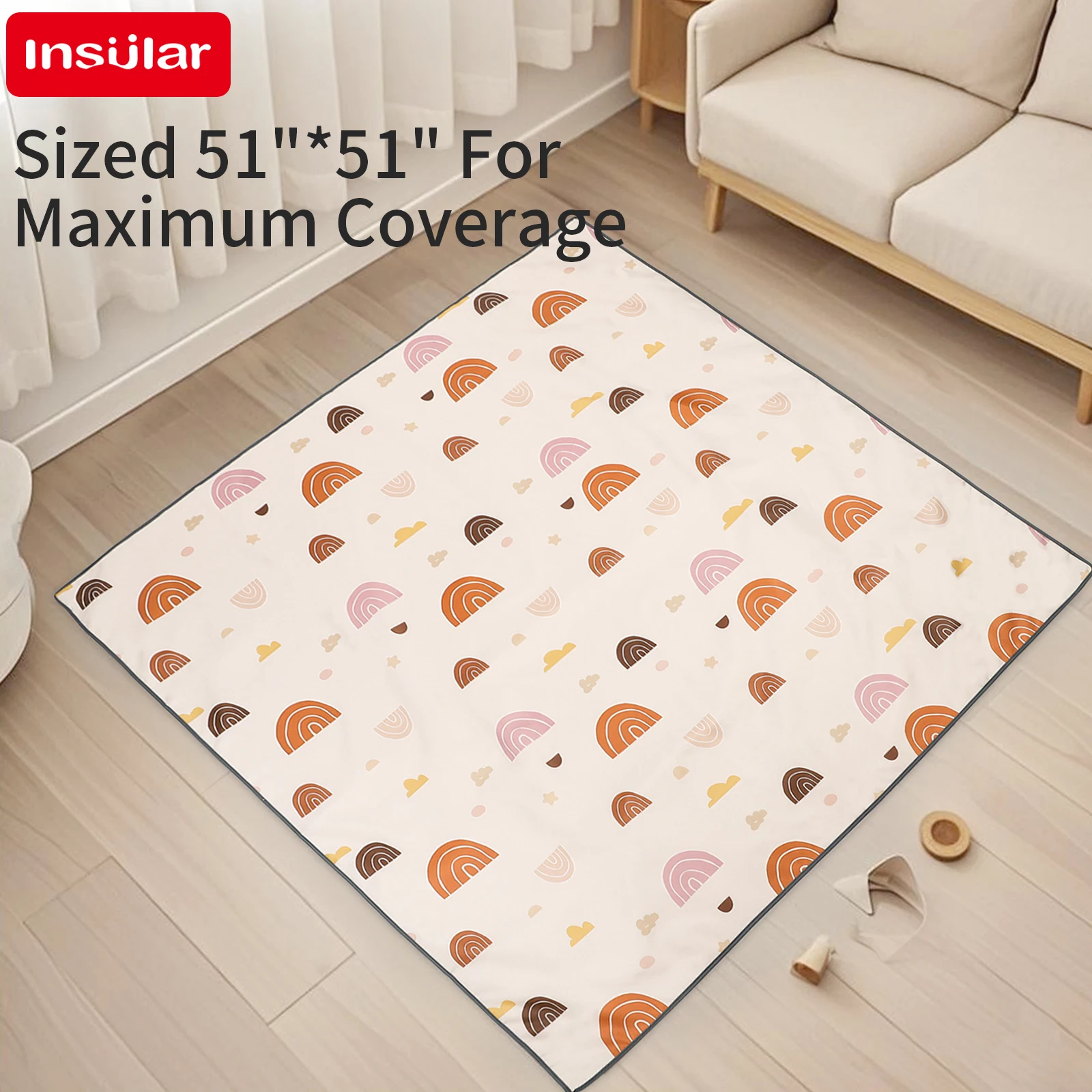 INSULAR Kids Educational Mattr - Baby Nursery Mat ulasan dan harga