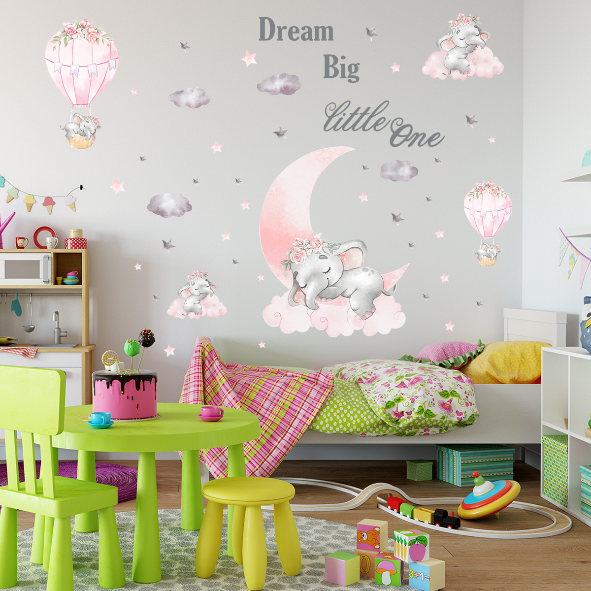 Decoration Wall Sticker PVC Ho - Baby Nursery Sale ulasan dan harga