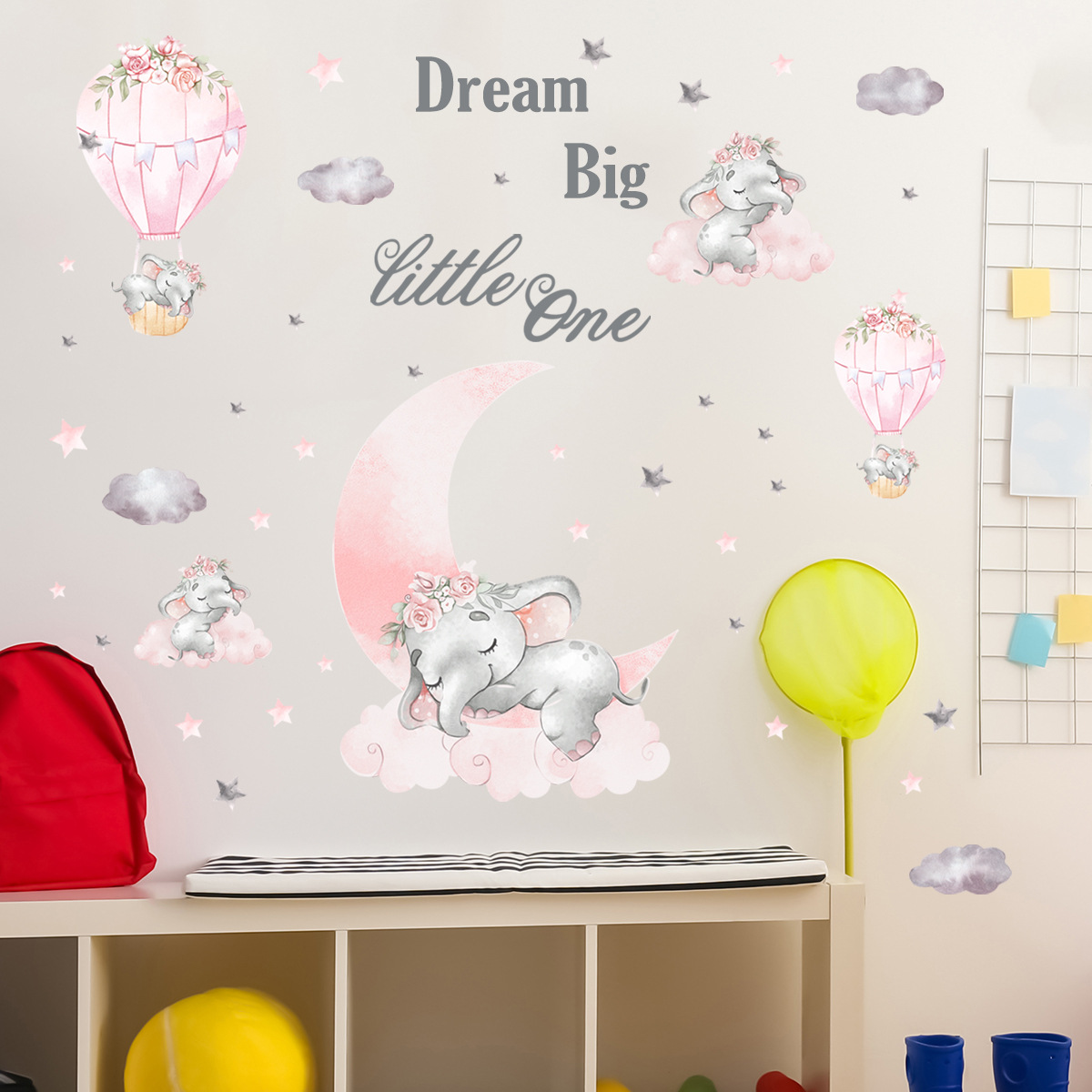 Decoration Wall Sticker PVC Ho - Baby Nursery Sale ulasan dan harga