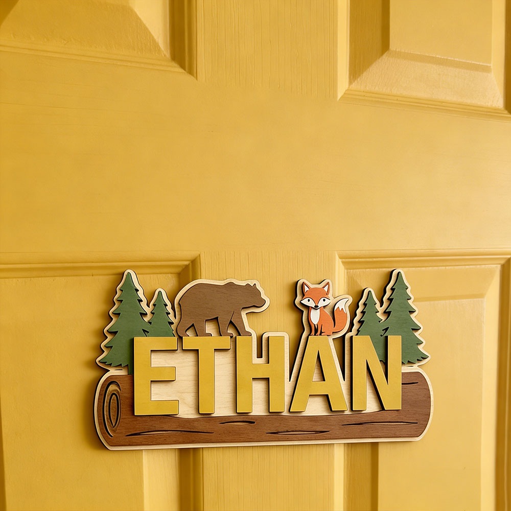 Woodland Forest Animal Persona - Baby Nursery Products ulasan dan harga