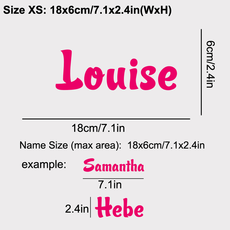 Personalized name vinyl decal  - Baby Nursery Labels ulasan dan harga