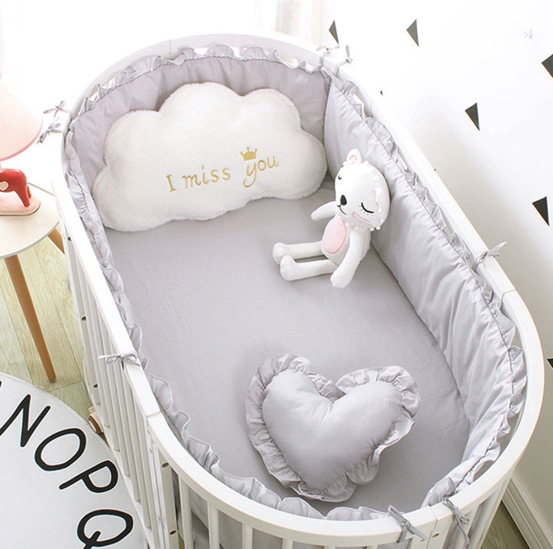 5pcs Solid Baby Bedding Set Be - Baby Nursery Sale ulasan dan harga