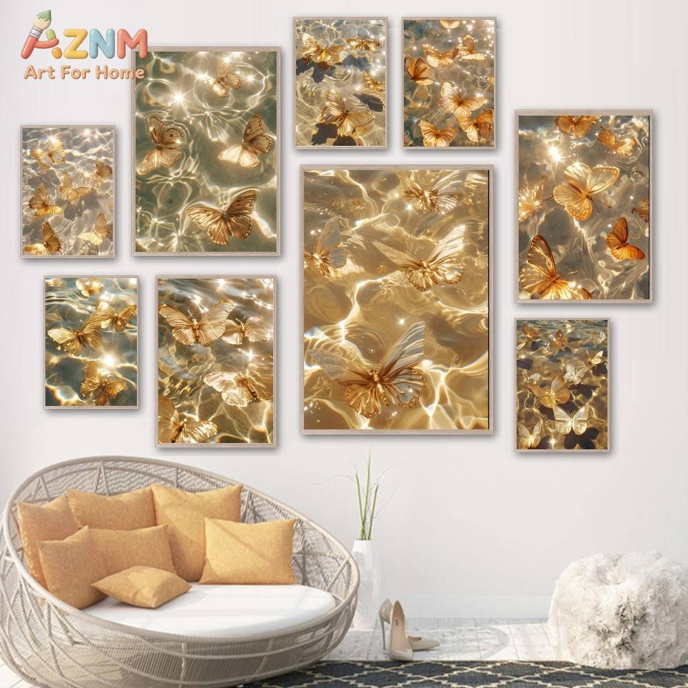 AZNM Cute Cartoon Animal Canva - Baby Nursery Art ulasan dan harga