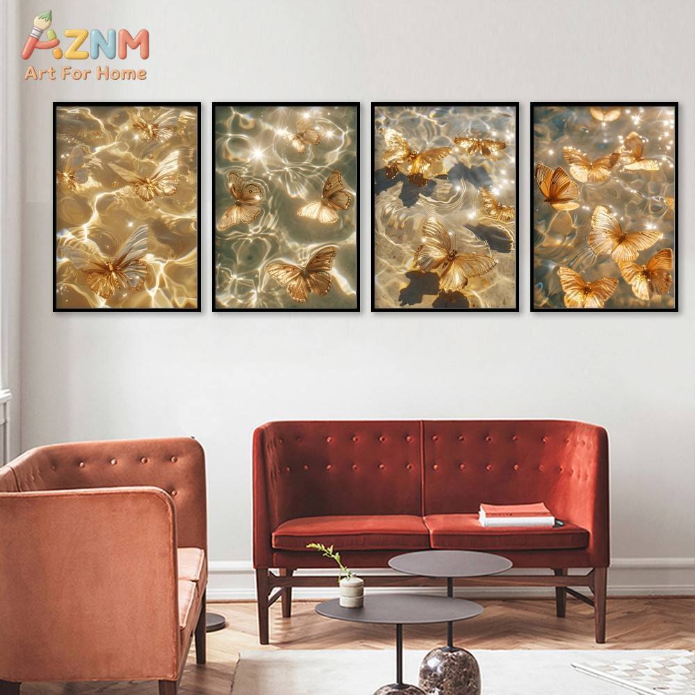 AZNM Cute Cartoon Animal Canva - Baby Nursery Art ulasan dan harga