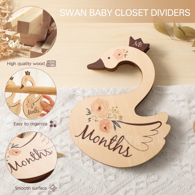 Wooden Baby Clothes Dividers W - Baby Nursery Organizer ulasan dan harga