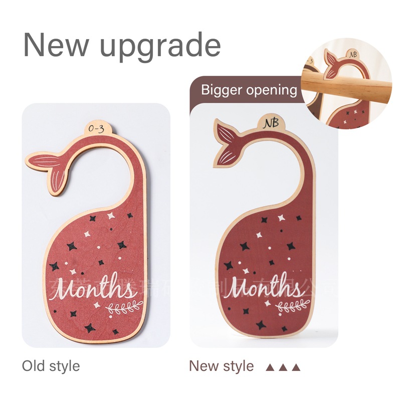 Wooden Baby Clothes Dividers W - Baby Nursery Organizer ulasan dan harga