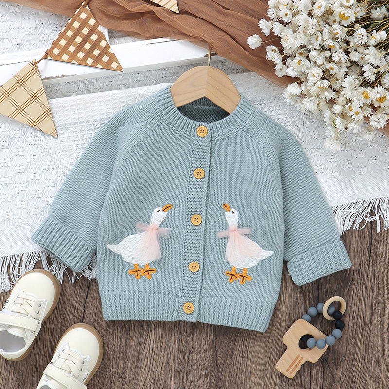 Baby Sweater Knit Infant Boy G - Baby Nursery Embroidery ulasan dan harga