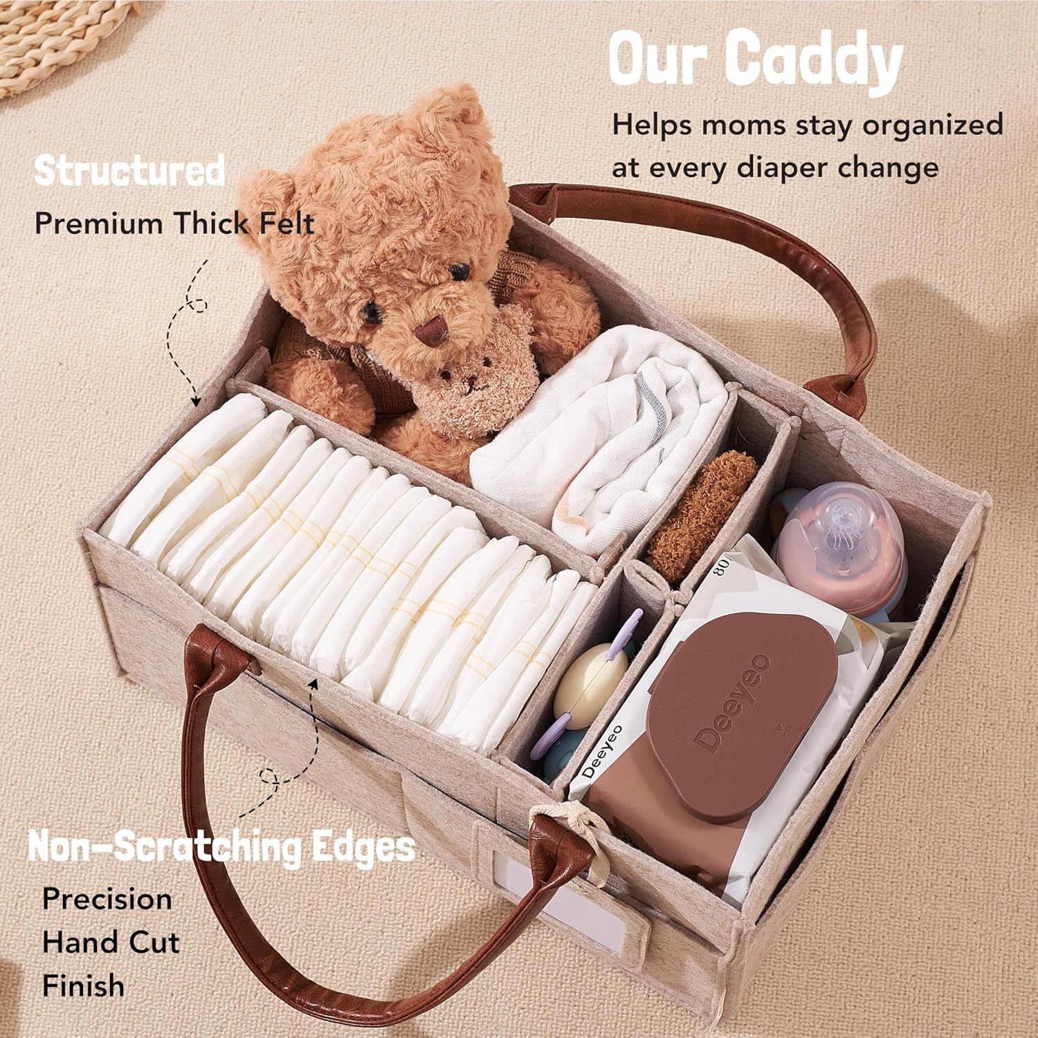 Baby Felt Storage Nursery Orga - Baby Nursery Organizer ulasan dan harga