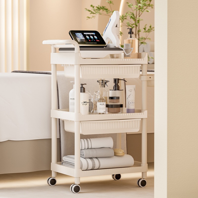 Premium Beauty Cart Trolley Or - Baby Nursery Trolley ulasan dan harga