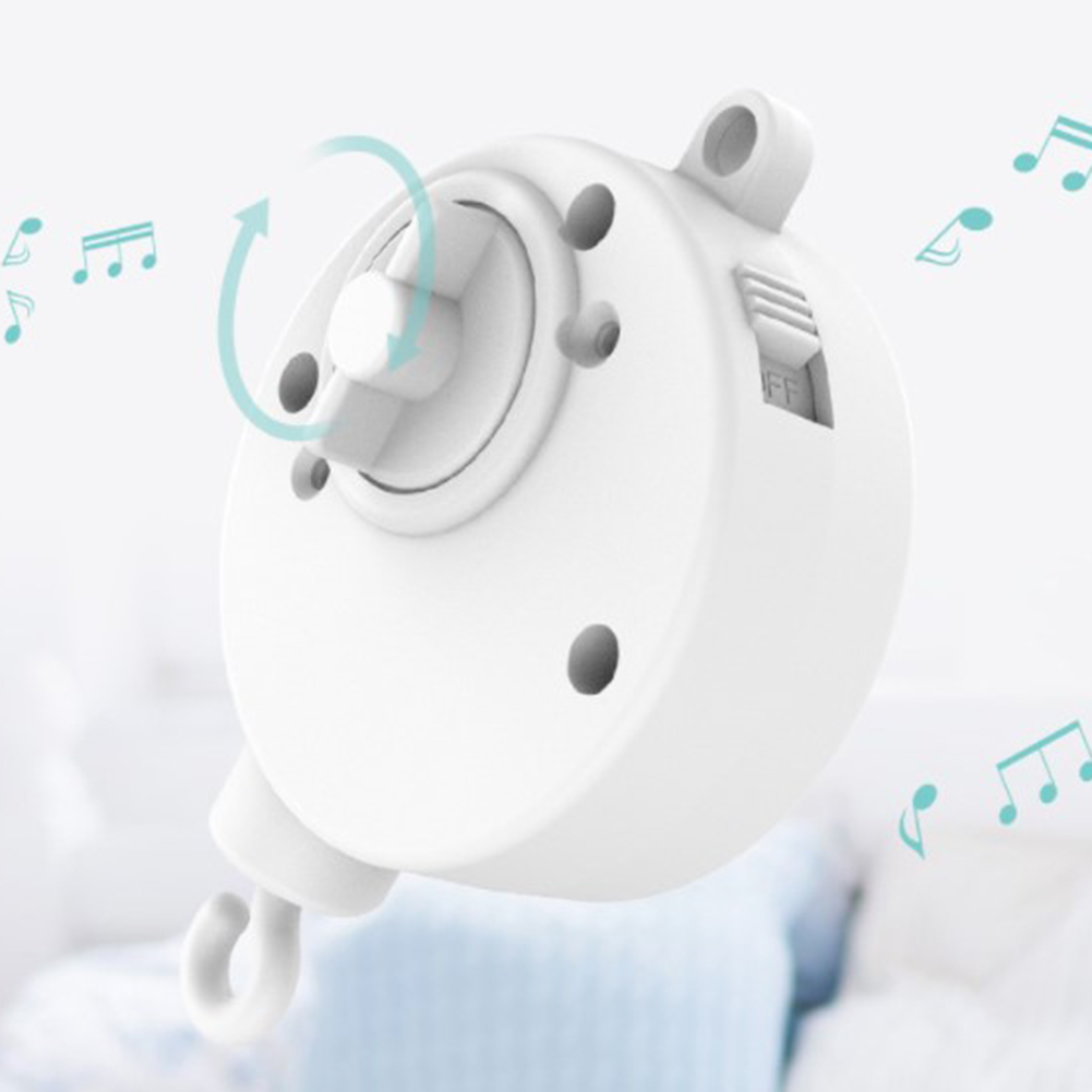 Infant Bell Rotary Wind-up Mus - Baby Nursery Organizer ulasan dan harga