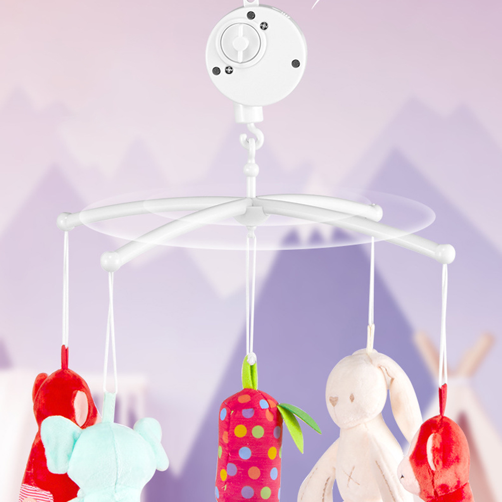Infant Bell Rotary Wind-up Mus - Baby Nursery Organizer ulasan dan harga